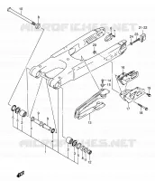 SWINGARM for Suzuki RM-Z 450 2005