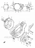 CRACKCASE COVER for Suzuki RM-Z 450 2007