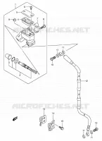 FR. MASTER CYLINDER for Suzuki RM-Z 450 2007