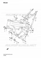 FRAME for Suzuki RM-Z 450 2007