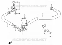 FUEL COCK for Suzuki RM-Z 450 2007