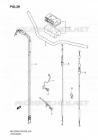 HANDELBAR for Suzuki RM-Z 450 2007