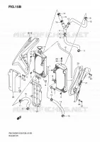 RADIATOR (MODEL K7) for Suzuki RM-Z 450 2007