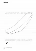 SEAT (MODEL K7) for Suzuki RM-Z 450 2007