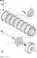CLUTCH for Suzuki RM-Z 450 2014