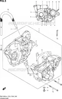 CRACKCASE COVER for Suzuki RM-Z 450 2014