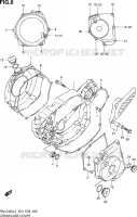 CRACKCASE COVER for Suzuki RM-Z 450 2014