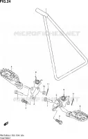 FOOTREST for Suzuki RM-Z 450 2014