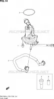 FUEL PUMP for Suzuki RM-Z 450 2014