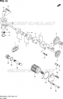 OIL PUMP for Suzuki RM-Z 450 2014
