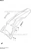 REAR FEDNER for Suzuki RM-Z 450 2014