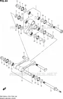 SHOCK ABSORBER LINKAGE for Suzuki RM-Z 450 2014