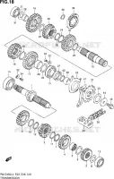 TRANSMISSION for Suzuki RM-Z 450 2014