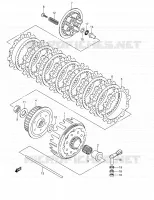 CLUTCH for Suzuki RM 250 2002