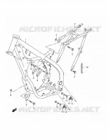 FRAME (MODELE K1) for Suzuki RM 250 2002