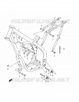 FRAME (MODELE K2) for Suzuki RM 250 2002