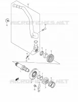 KICK STARTER for Suzuki RM 250 2002