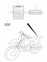 LABEL for Suzuki RM 250 2006