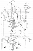 CARBURETOR (MODELE W/X/Y) for Suzuki RM 250 2000