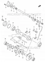 EXHAUST VALVE (MODELE X/Y) for Suzuki RM 250 2000