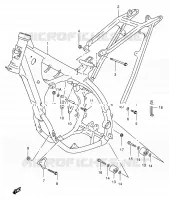 FRAME for Suzuki RM 250 2000