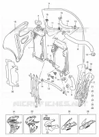 RADIATOR for Suzuki RM 250 2000