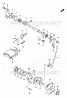 EXHAUST VALVE for Suzuki RMX 250 1998