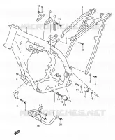 FRAME for Suzuki RMX 250 1998