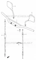 HANDELBAR for Suzuki RMX 250 1998