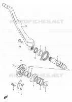 KICK STARTER for Suzuki RMX 250 1998
