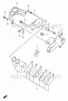 REAR CALIPER for Suzuki RMX 250 1998