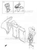 REAR FAIRING for Suzuki RMX 250 1998