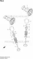CAMSHAFT   VALVES for Suzuki RMX 450 2012