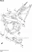 FRAME for Suzuki RMX 450 2012
