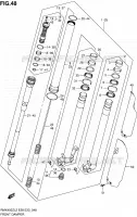 FRONT FORK for Suzuki RMX 450 2012