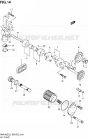 OIL PUMP for Suzuki RMX 450 2012
