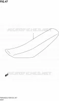 SEAT for Suzuki RMX 450 2012