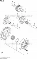 STARTER MOTOR CLUTCH for Suzuki RMX 450 2012