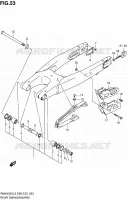 SWINGARM for Suzuki RMX 450 2012