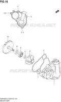 WATER PUMP for Suzuki RMX 450 2012