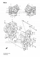 CRACKCASE COVER for Suzuki GLADIUS 650 2009