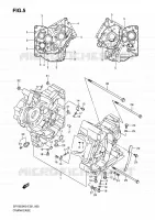 CRACKCASE COVER for Suzuki GLADIUS 650 2010