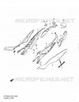 FAIRING (MODEL L0) for Suzuki GLADIUS 650 2010