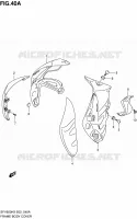 FAIRING (MODEL L0) for Suzuki GLADIUS 650 2010
