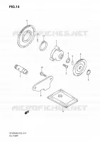 OIL PUMP for Suzuki GLADIUS 650 2010