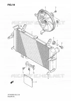 RADIATOR for Suzuki GLADIUS 650 2010