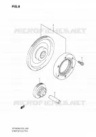 STARTER MOTOR CLUTCH for Suzuki GLADIUS 650 2010