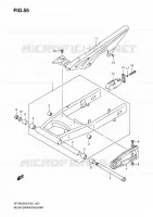 SWINGARM for Suzuki GLADIUS 650 2010