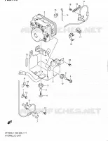 ABS SYSTEM (SFV650AL1 E28) for Suzuki GLADIUS 650 2011