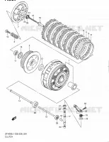 CLUTCH for Suzuki GLADIUS 650 2011